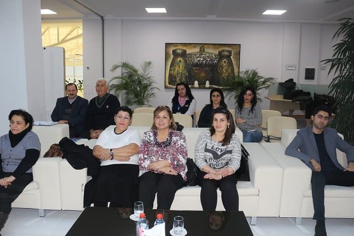 Xalq sairi Nəriman Həsənzadə ilə görüş 29.12.2015 9