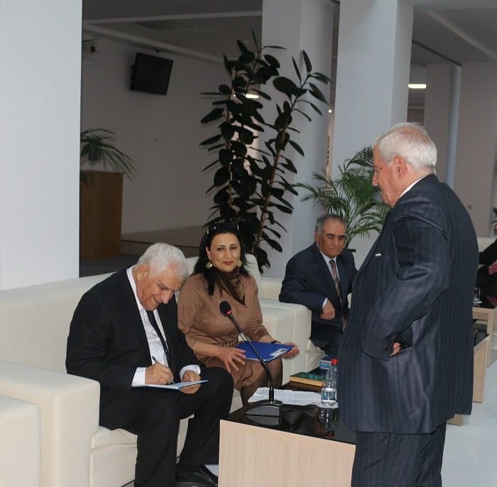 Xalq sairi Nəriman Həsənzadə ilə görüş 29.12.2015 10