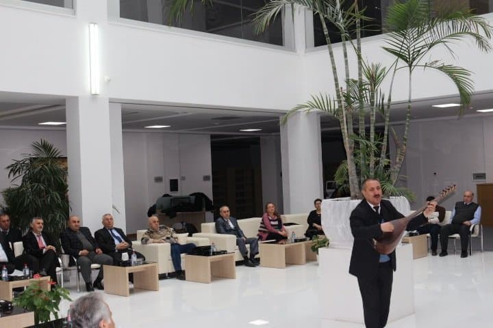 Şair Zəlimxan Yaqubla görüş 30.01.2015 14