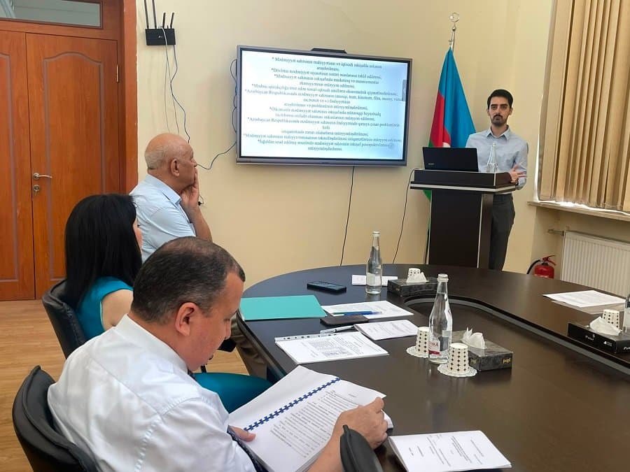 Elmi Seminarda Azərbaycanda mədəniyyət sahəsinin iqtisadiyyata təsirləri müzakirə edilib 2