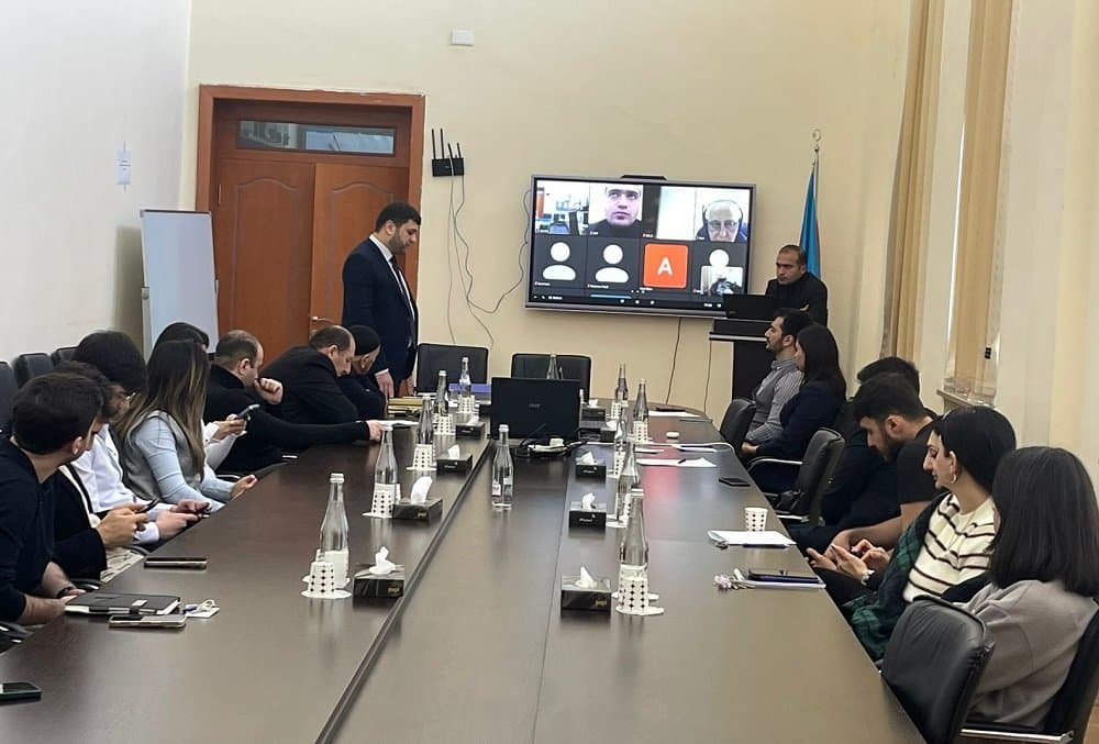 На заседании Совета молодых ученых и специалистов был заслушан доклад молодого исследователя 3