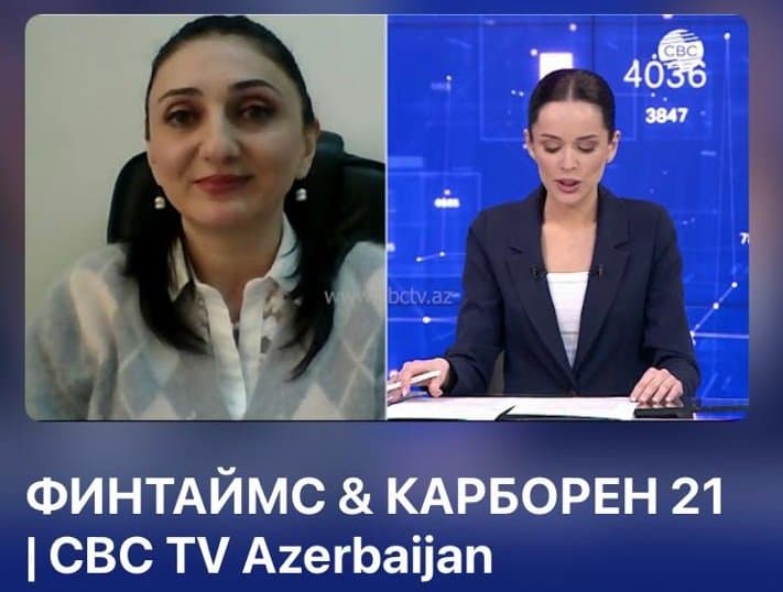 İqtisadiyyat İnstitutunun şöbə müdiri “CBC TV Azerbaijan” kanalının qonağı olub