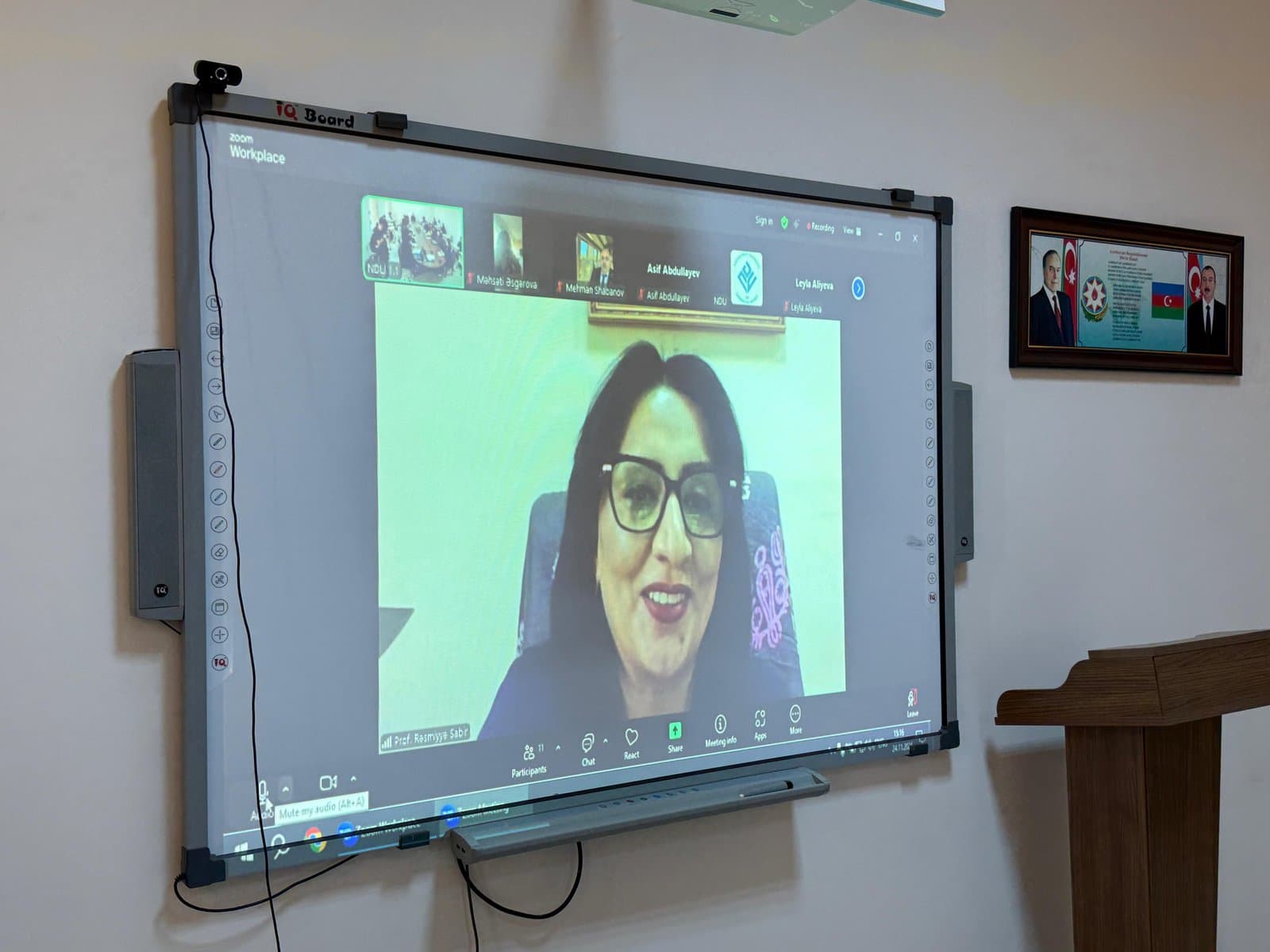 İqtisadiyyat İnstitutunun professoru Naxçıvan Dövlət Universitetinin tələbələrinə təlim keçib 2