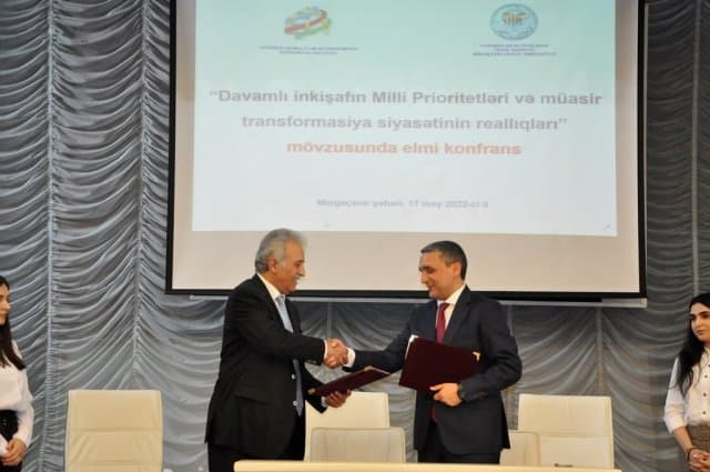 AMEA İqtisadiyyat İnstitutu və Mingəçevir Dövlət Universitetinin birgə təşkilatçılığı ilə elmi konfrans keçirilib 18