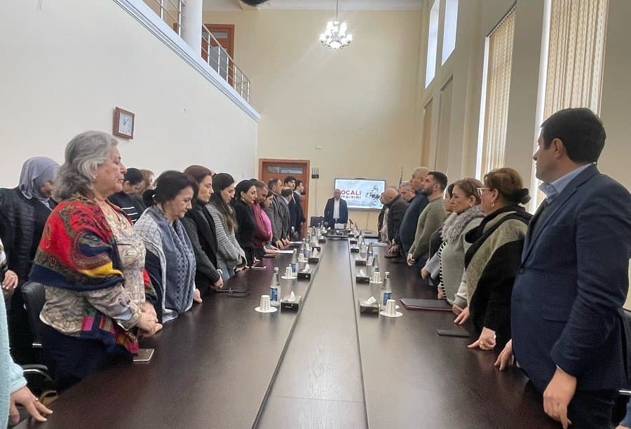В Институте экономики состоялось памятное мероприятие, посвященное Ходжалинскому геноциду 5