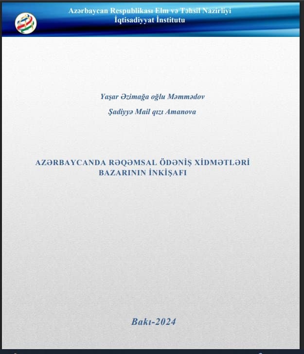 “Azərbaycanda rəqəmsal ödəniş xidmətləri bazarının müasir inkişafı” bülleteni nəşr olunub